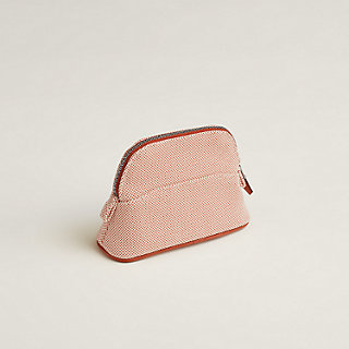 ボリードポーチ 《カザック》 ミニミニ - オレンジ | Hermès